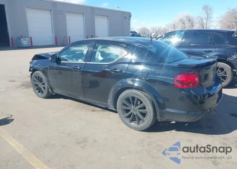 2013 Dodge Avenger Sxt z USA, uszkodzony, nr VIN 1C3CDZCB1DN652514